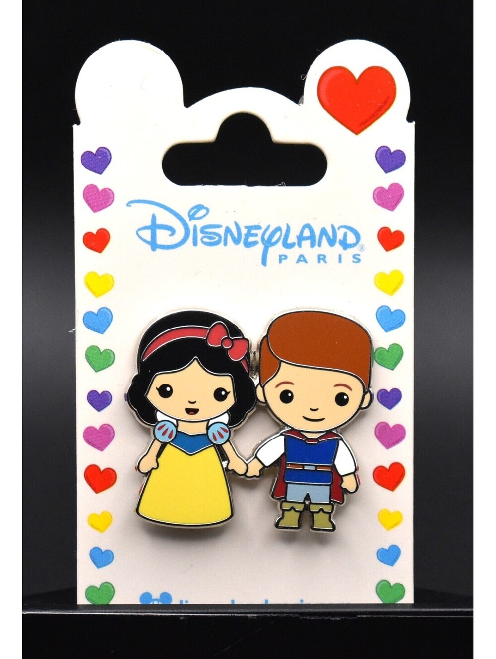 Disney DLP Paris Cutie Couples Snow White Prince Florian Pin (B2)